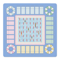 Pool Position Mahjong Mat | Mahjong by SI