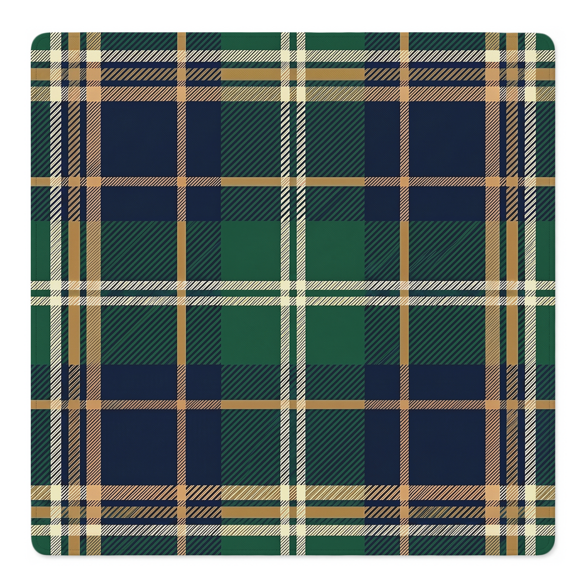 Plaid to the Bone Mahjong Mat | Mahjong by SI