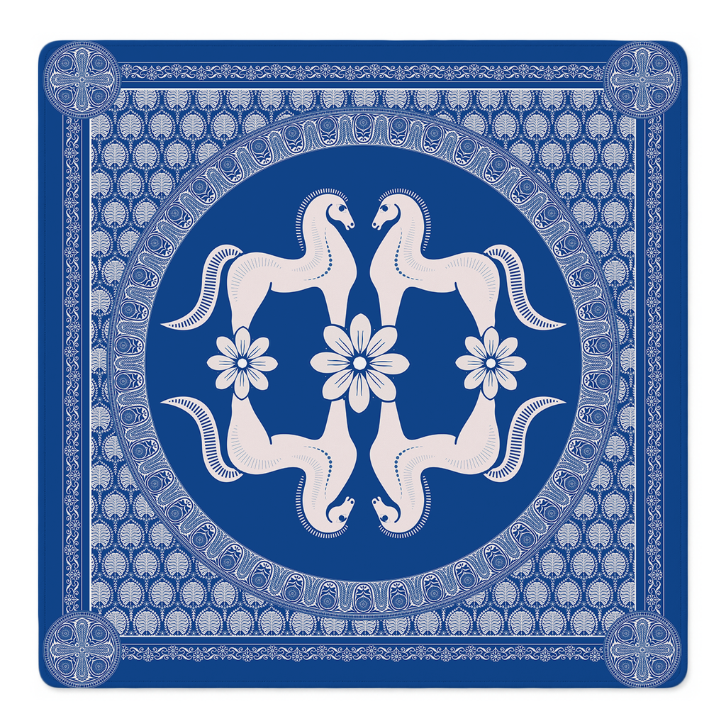 Brío Real Mahjong Mat by Catalina Estrada | Mahjong by SI