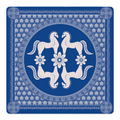 Brío Real Mahjong Mat by Catalina Estrada | Mahjong by SI
