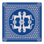 Brío Real Mahjong Mat by Catalina Estrada | Mahjong by SI