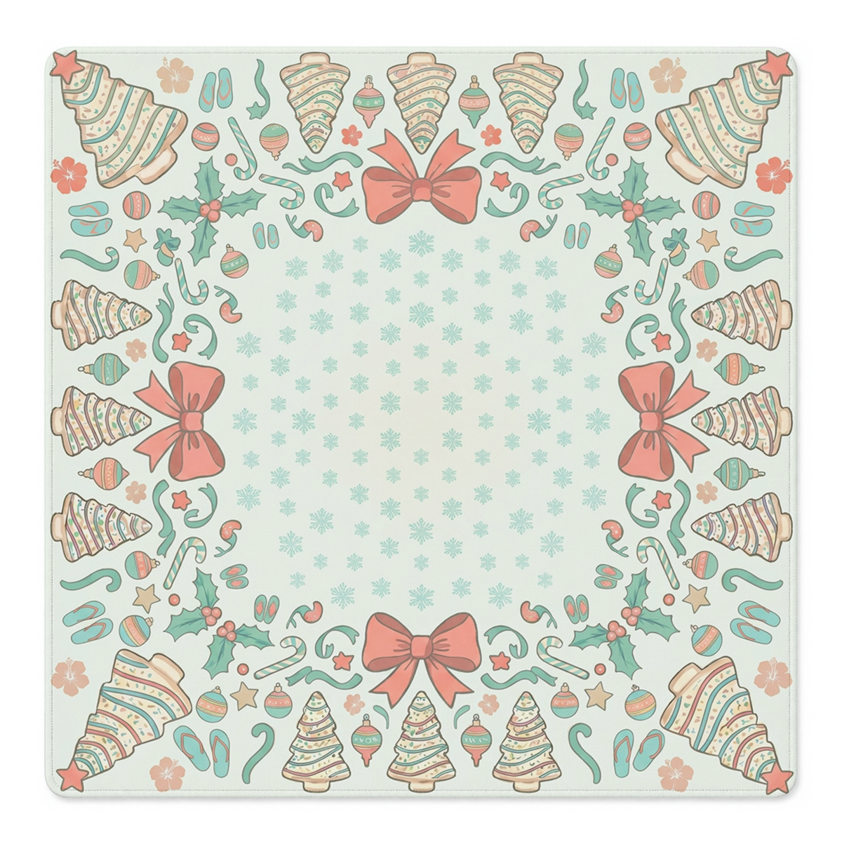 Shell-abrate the Season Mahjong Mat | Mahjong by SI