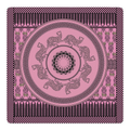 Fiera Rosa Mahjong Mat by Catalina Estrada | Mahjong by SI