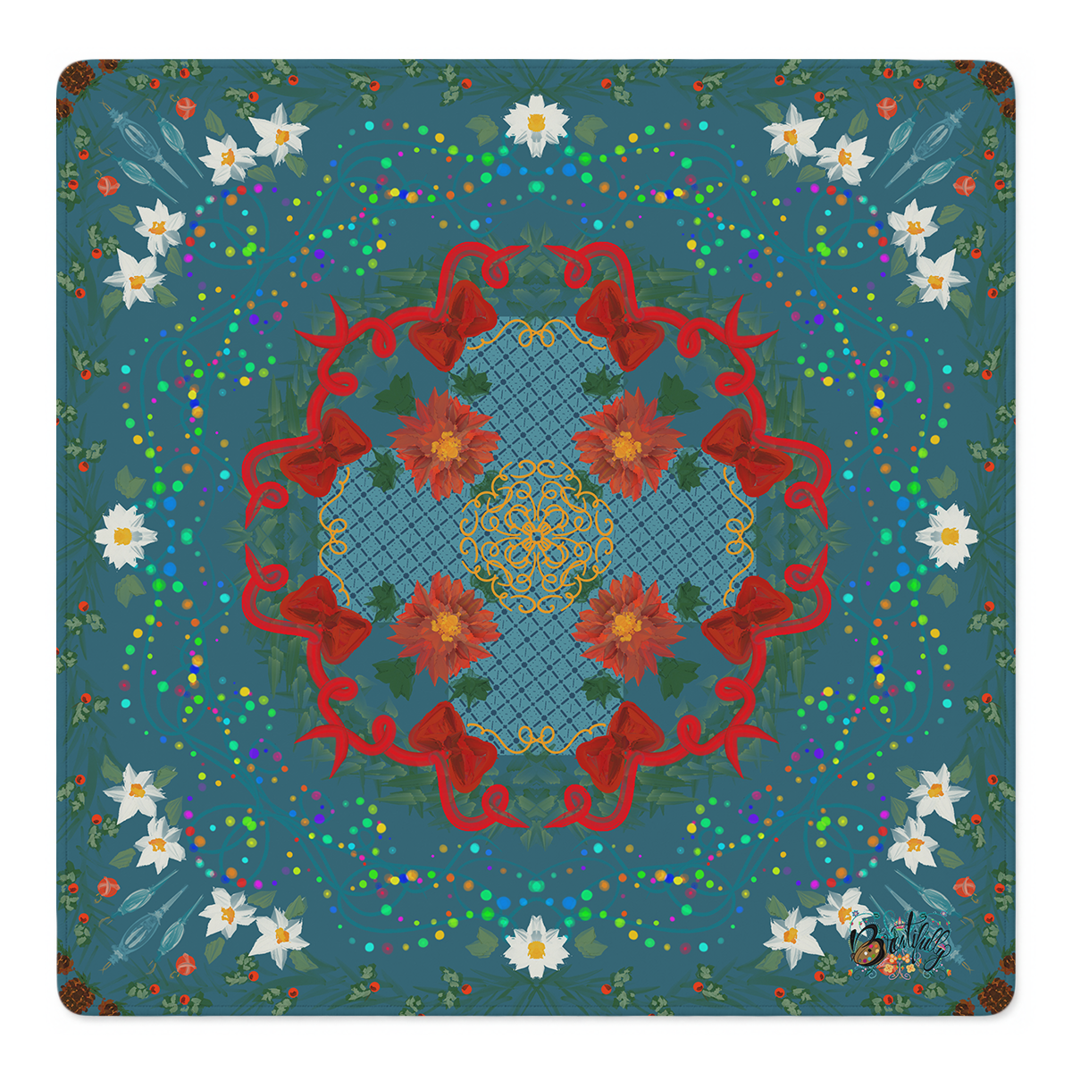 Festival of Lights Mahjong Mat | Mahjong by SI