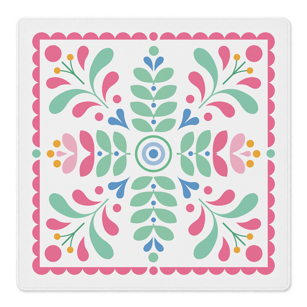 Botanical Jubilee Mahjong Mat | Mahjong by SI