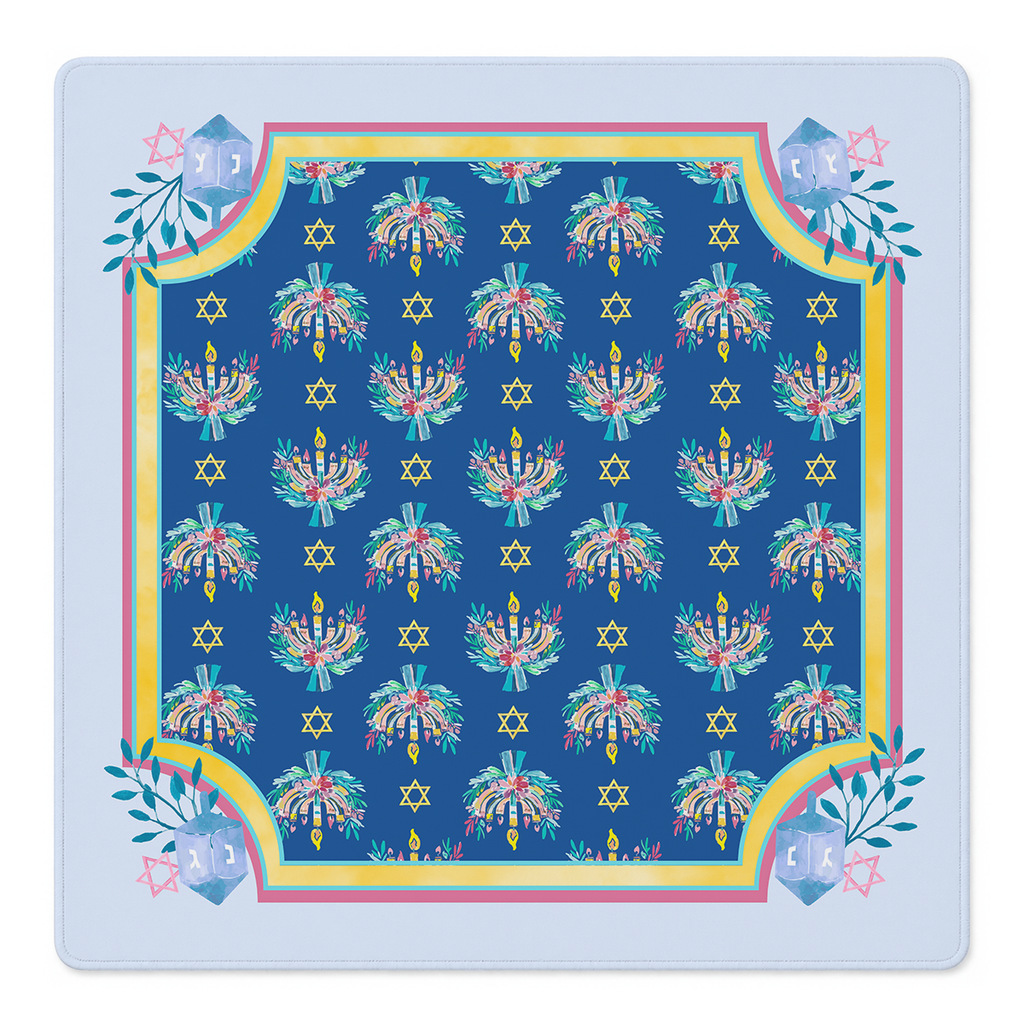 Mahjong by SI™ Come Light the Menorah Mahjong Mat