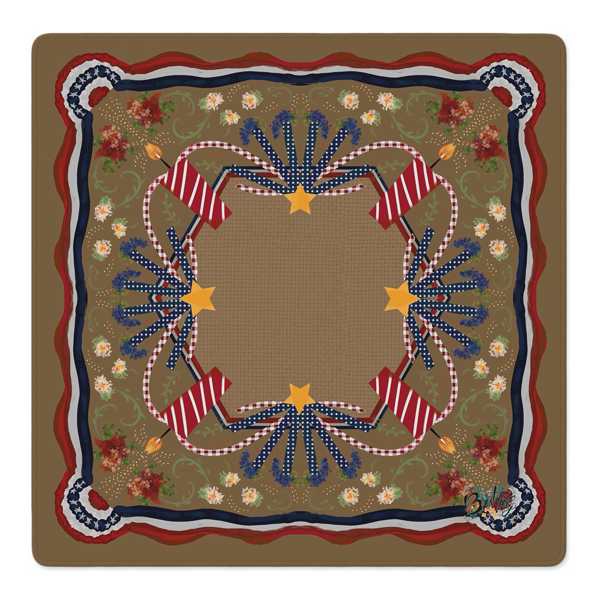 Stars and Stripes Forever Mahjong Mat | Mahjong by SI