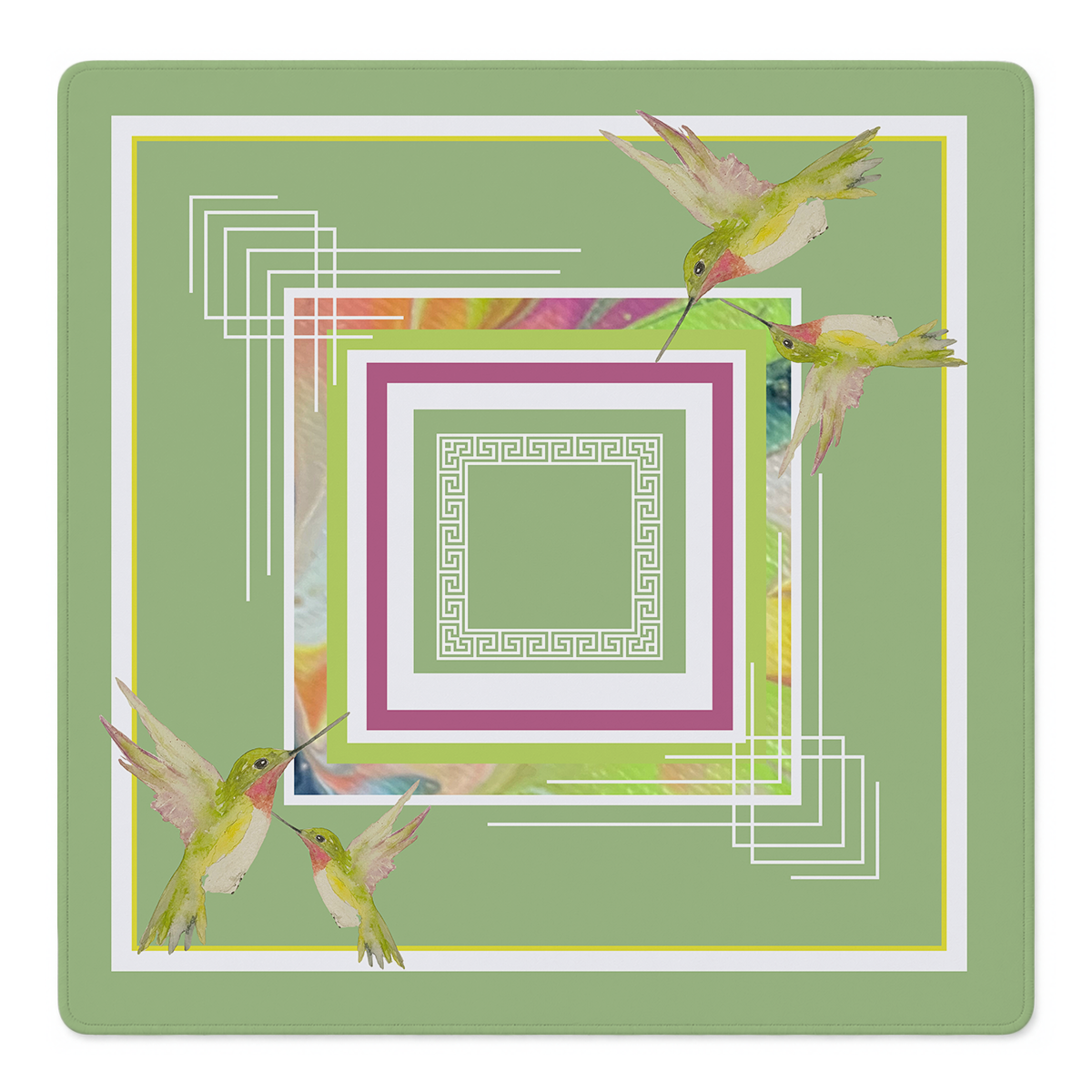 Hum Along Honey Mahjong Mat | Mahjong by SI