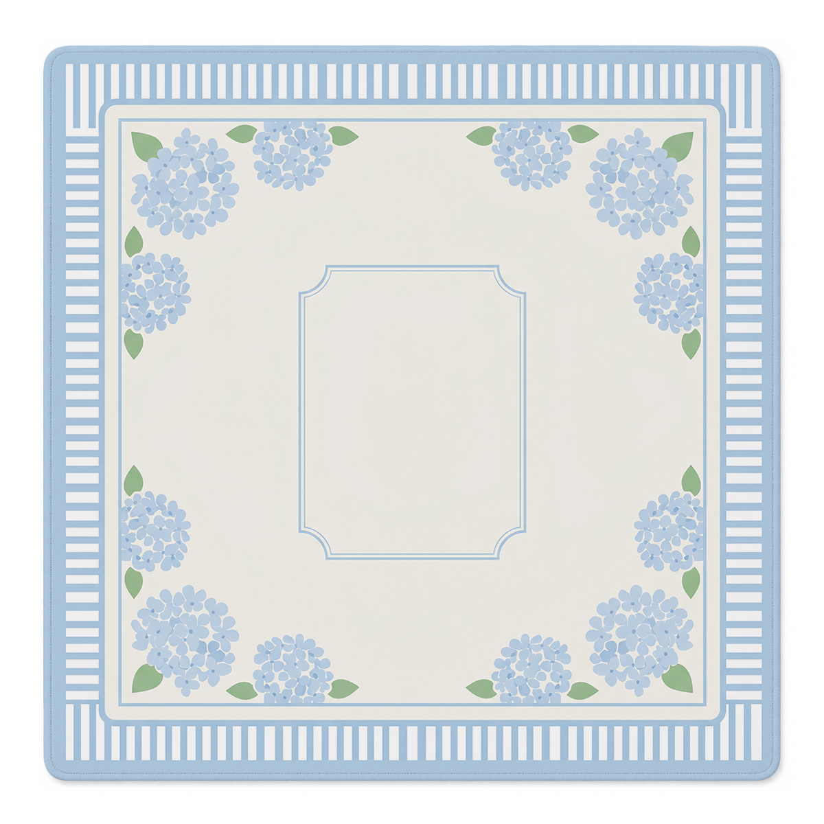Hydrangea Heaven Mahjong Mat by Mahjong by SI