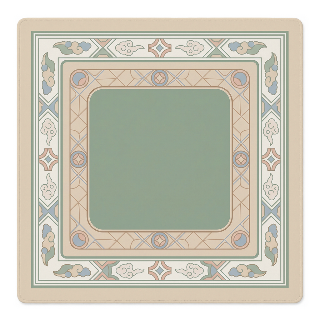 Garden Gate Reverie Mahjong Mat by Mahjong by SI