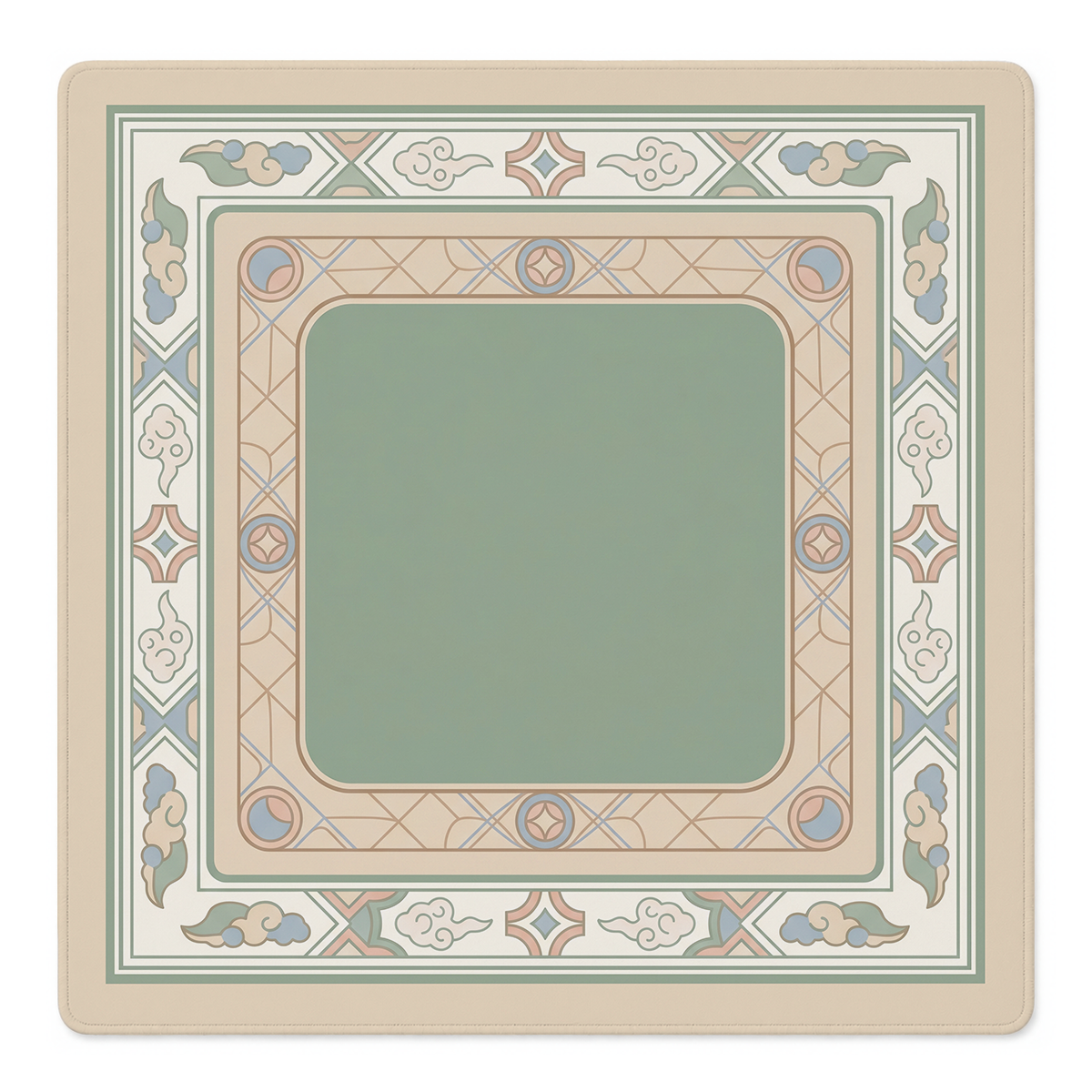 Garden Gate Reverie Mahjong Mat by Mahjong by SI