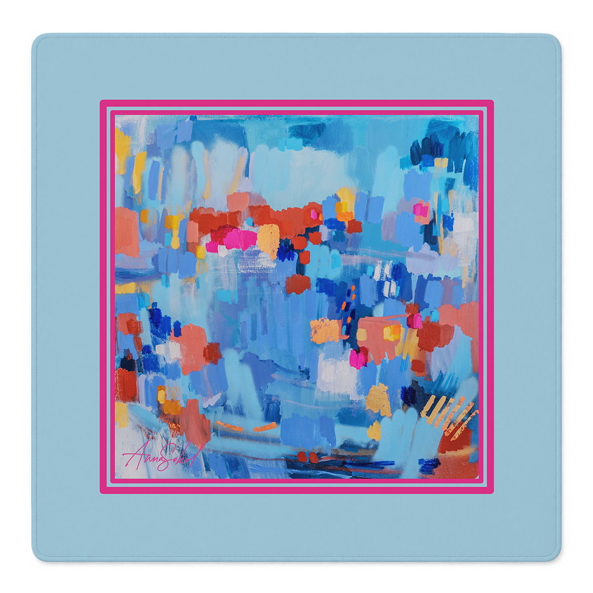 Blue My Mind Mahjong Mat | Mahjong by SI