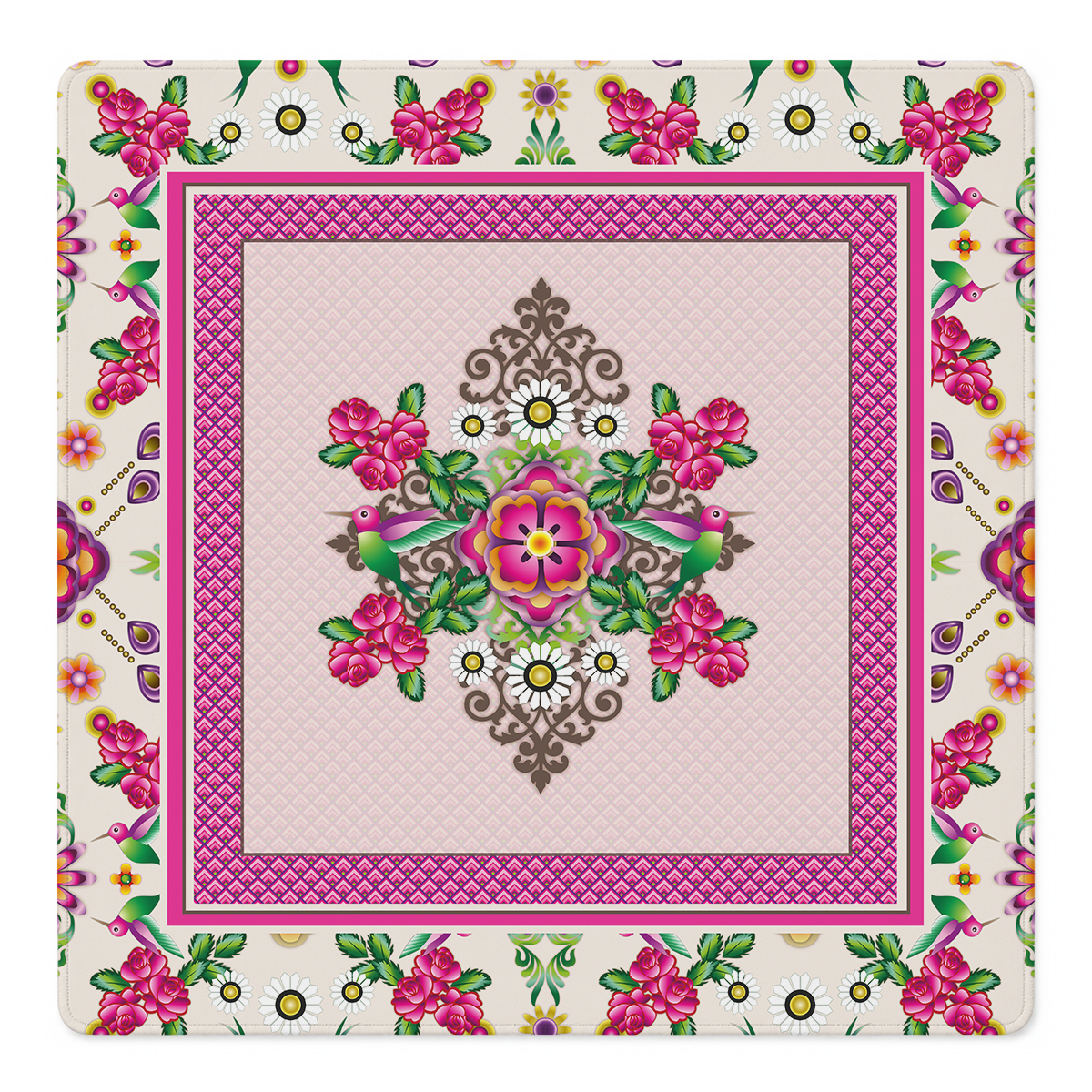Ala Rosa Mahjong Mat by Catalina Estrada | Mahjong by SI