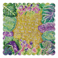 Woven Basket Garden Blooms Mahjong Mat | Mahjong by SI