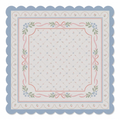 Ribbons and Rosebuds Garden Mahjong Mat | Mahjong by SI
