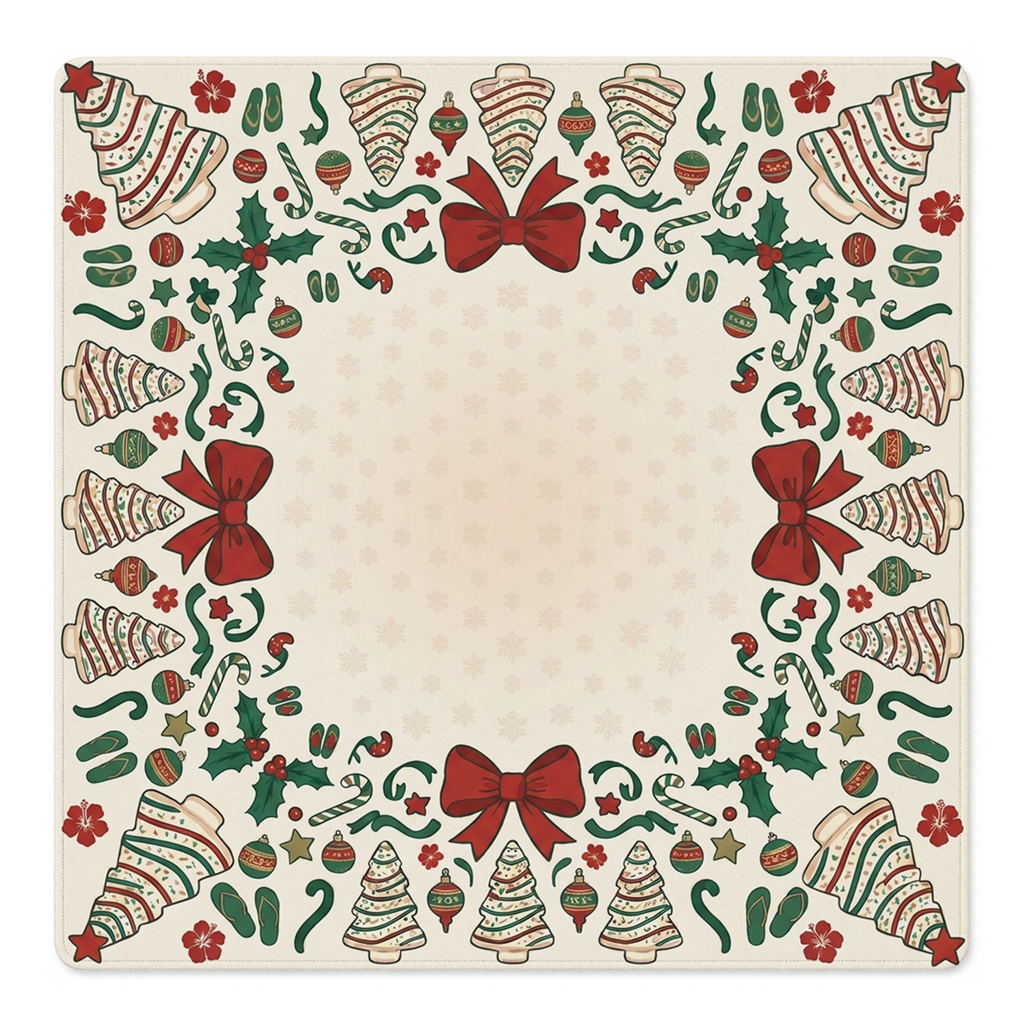 Wrapped in Joy Mahjong Mat | Mahjong by SI