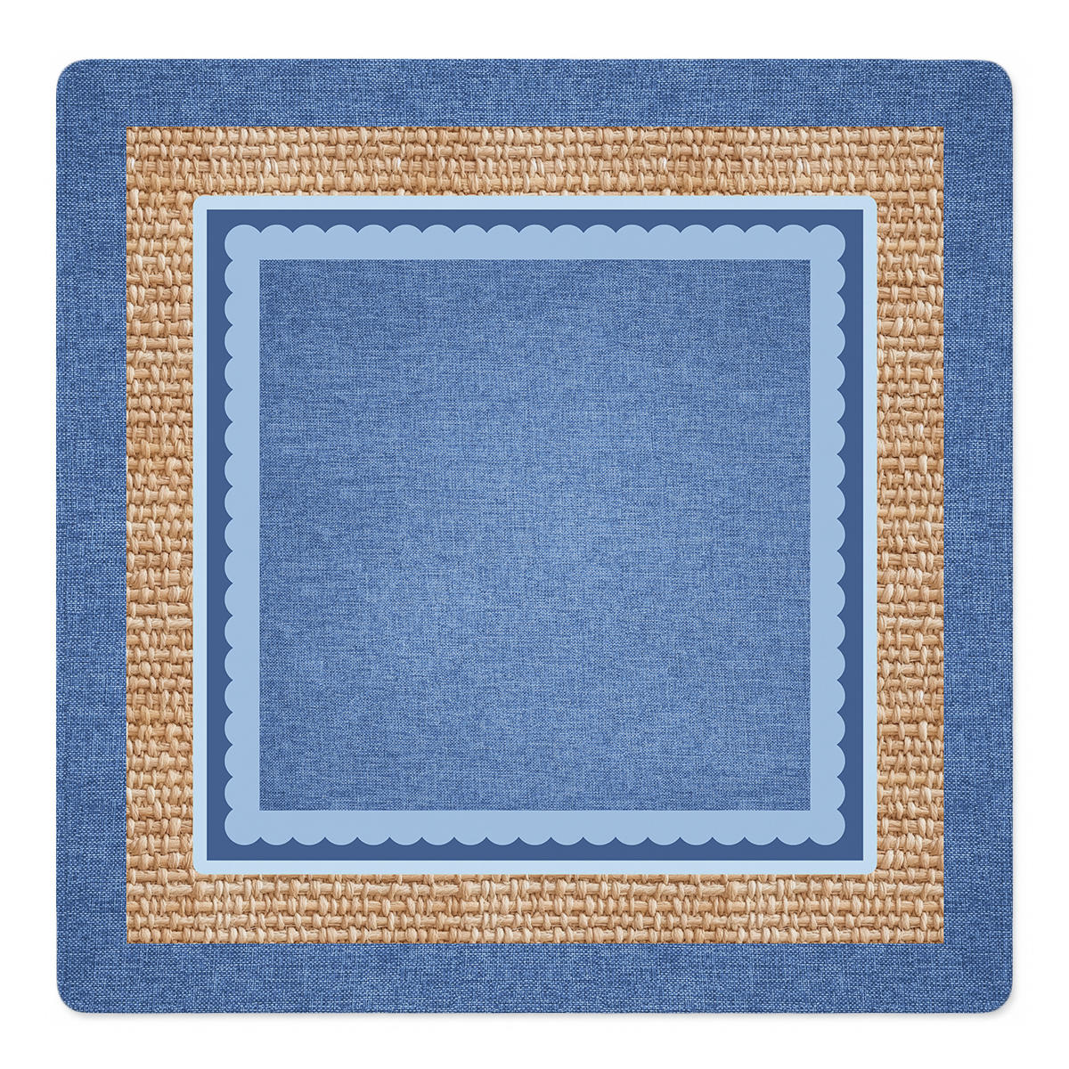 Blue Jean Baby Mahjong Mat | Mahjong by SI