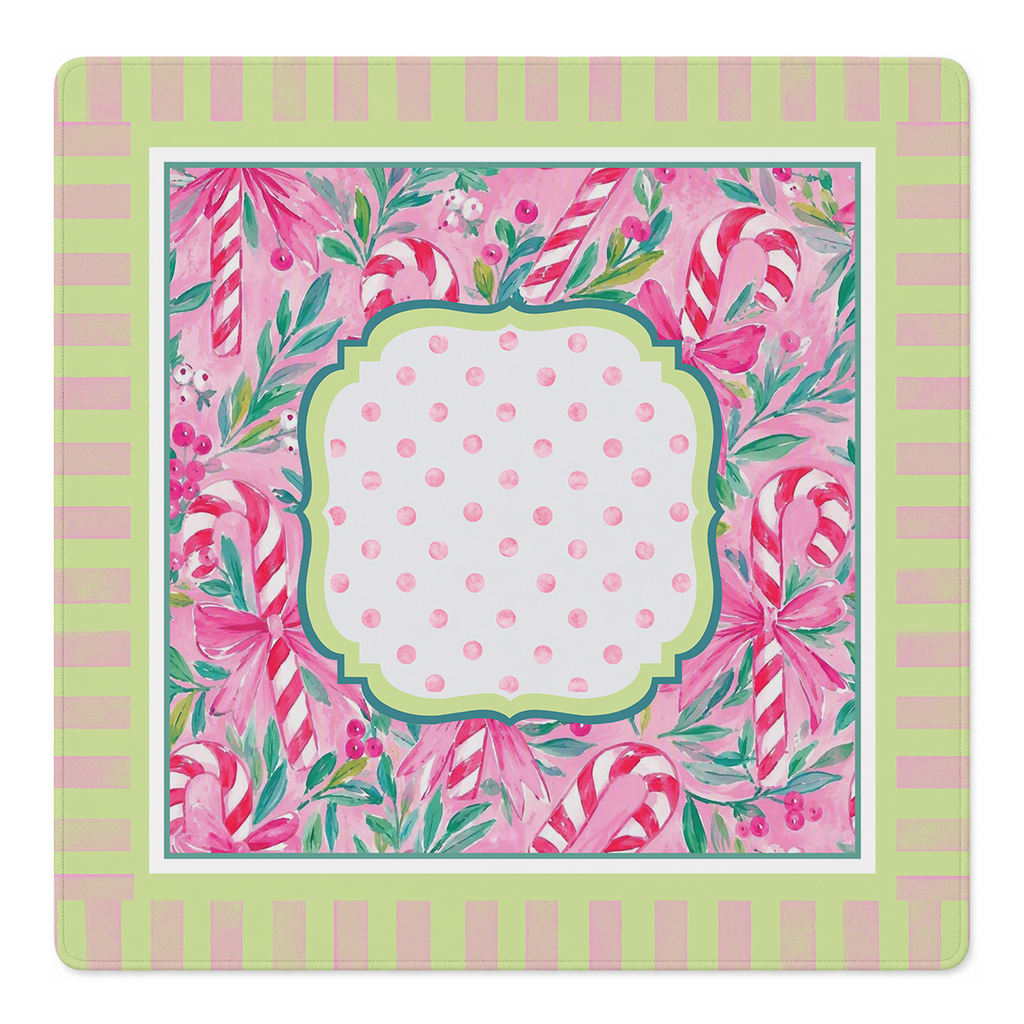 Mahjong by SI™ Candy Cane Club Mahjong Mat