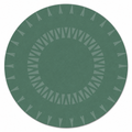 Sage Sunburst Compass Mahjong Mat | Mahjong by SI