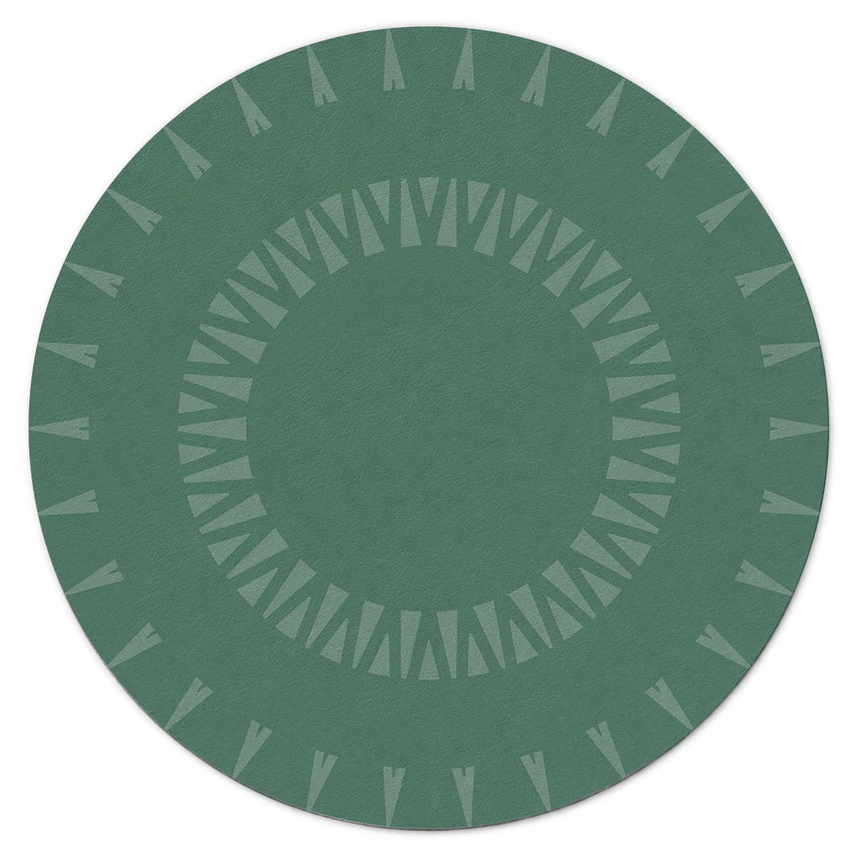 Sage Sunburst Compass Mahjong Mat | Mahjong by SI