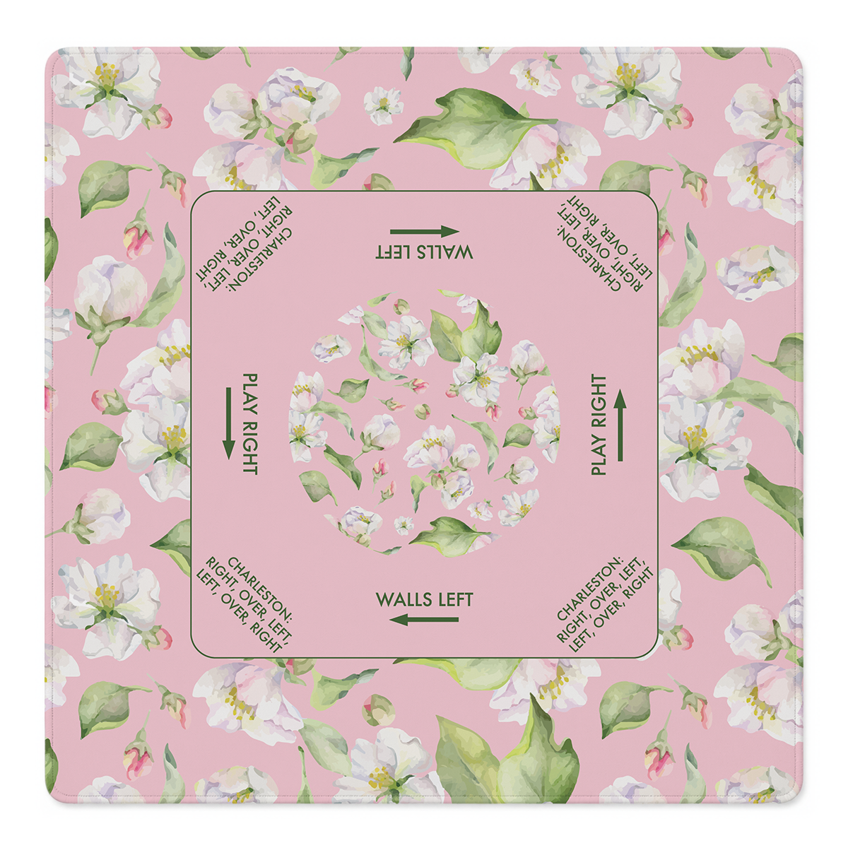 Petal Pusher Mahjong Mat by Mahjong by SI