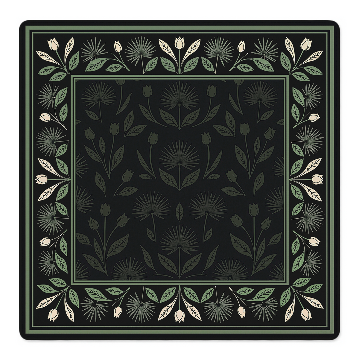 Midnight in the Garden Mahjong Mat | Mahjong by SI
