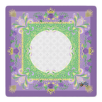 Crown of Lilacs Mahjong Mat by Brewtifully | Mahjong by SI
