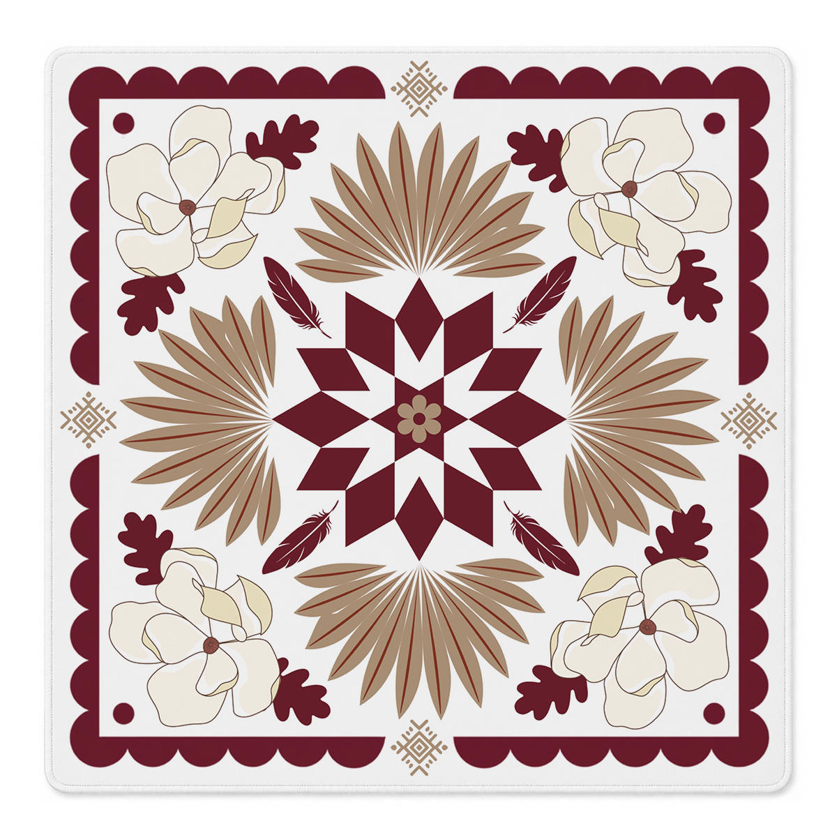 Southern Starburst Mahjong Mat | Mahjong by SI