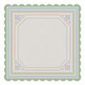 Garden Gate Blush Mahjong Mat | Mahjong by SI