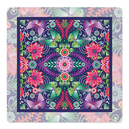 Aleteo Mahjong Mat by Catalina Estrada | Mahjong by SI
