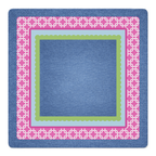 Preppy in Pink Chain Gang Mahjong Mat | Mahjong by SI
