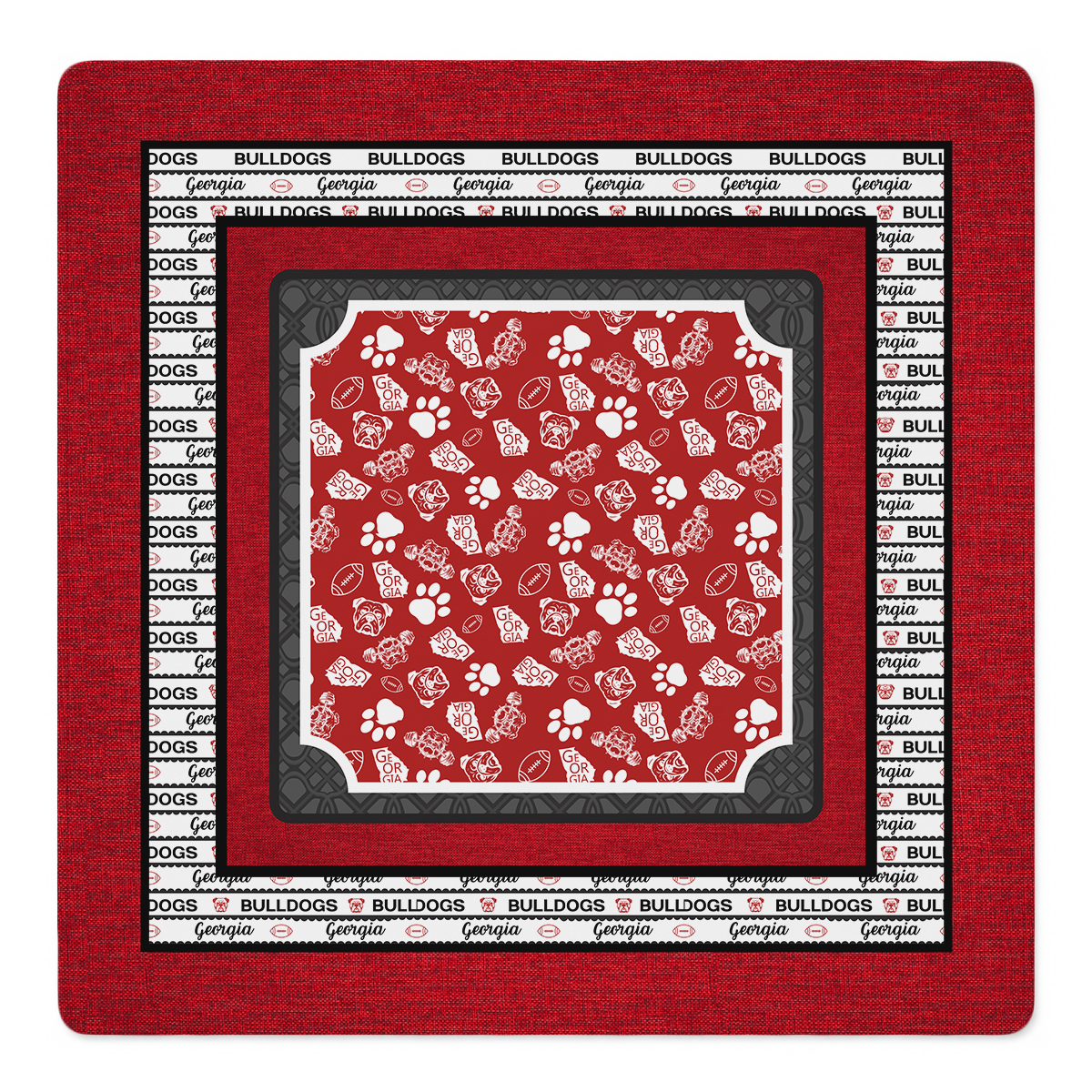 Dawg Days Champion Mahjong Mat | Mahjong by SI