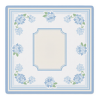 Hydrangea Hideaway Mahjong Mat by Mahjong by SI