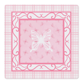 Butterfly Kisses in Pink Mahjong Mat | Mahjong by SI