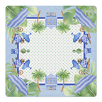 Palm Beach Escape Mahjong Mat | Mahjong by SI