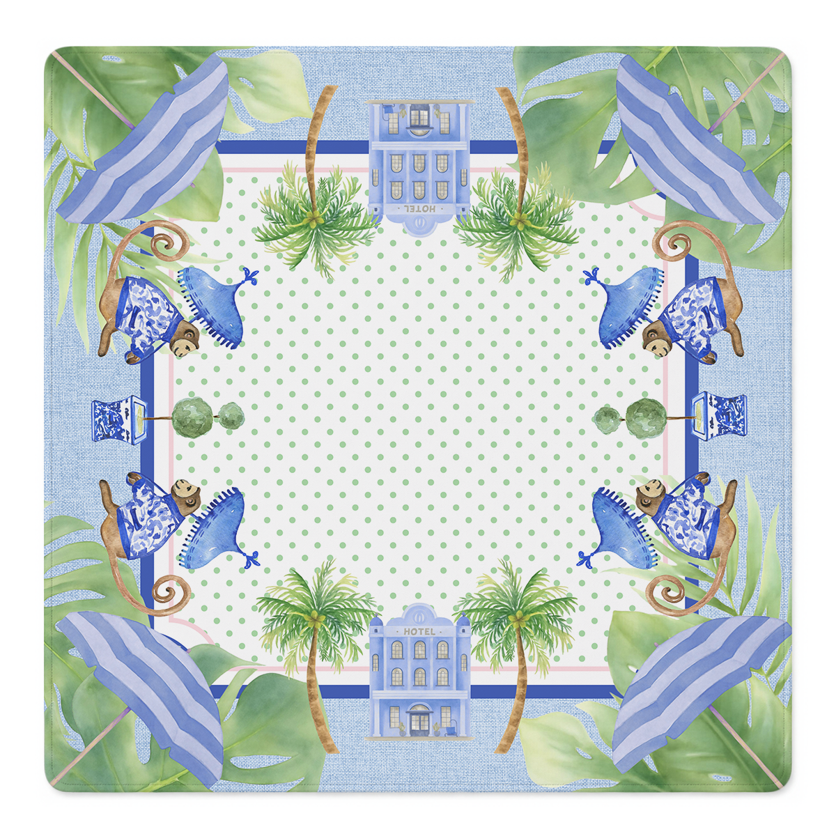 Palm Beach Escape Mahjong Mat | Mahjong by SI