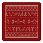 Fair Isle Be Home for Christmas Mahjong Mat | Mahjong by SI