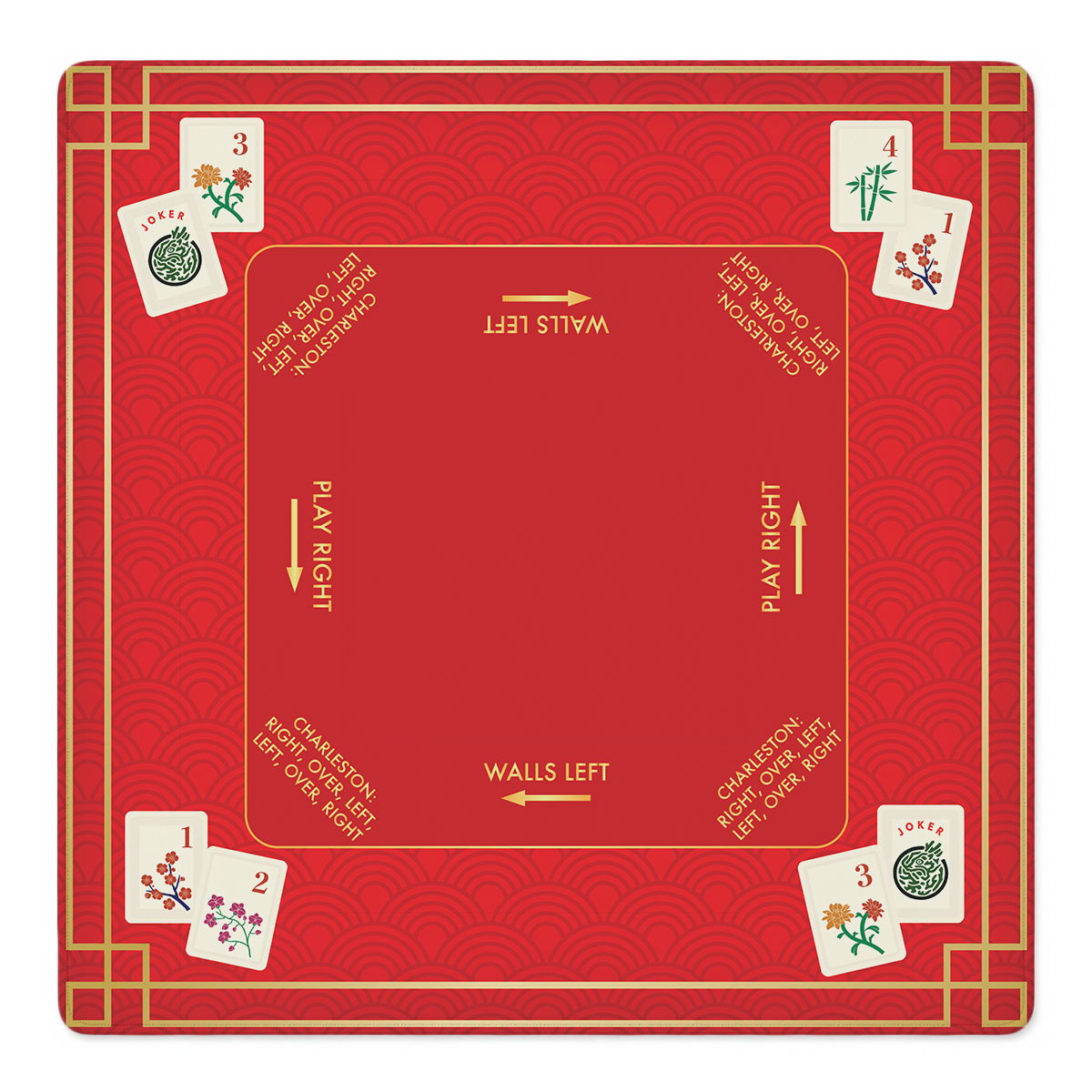 Lucky Draw Mahjong Mat by Mahjong by SI
