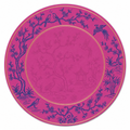 Fuchsia Garden Pavilion Mahjong Mat | Mahjong by SI