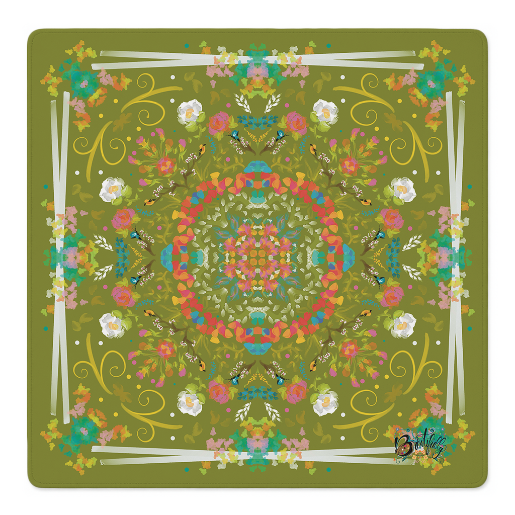 Garden Reverie Mahjong Mat | Mahjong by SI