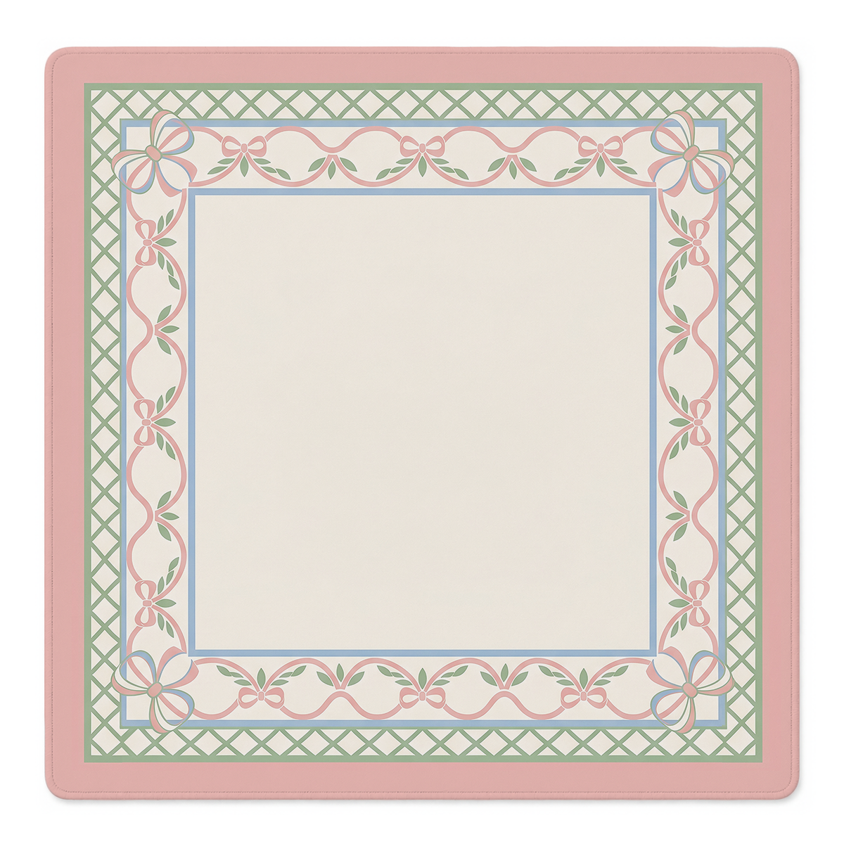 Garden Trellis Charm Mahjong Mat by Mahjong by SI