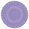 Lavender Sunray Ring Mahjong Mat | Mahjong by SI