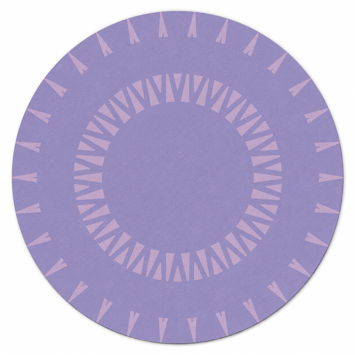 Lavender Sunray Ring Mahjong Mat | Mahjong by SI