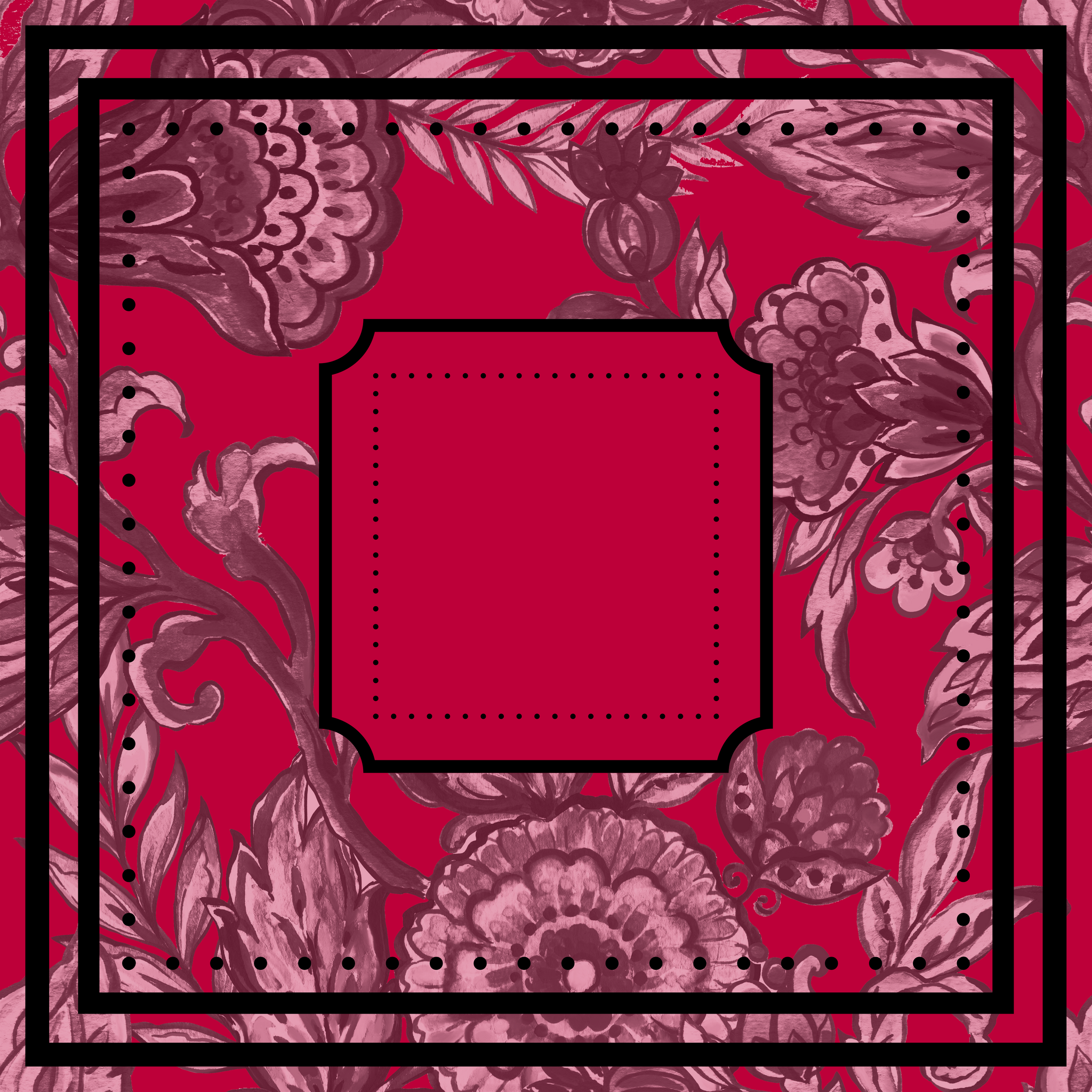 Crimson Paisley 31