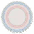 Cottage Lace Garden Round Mahjong Mat | Mahjong by SI