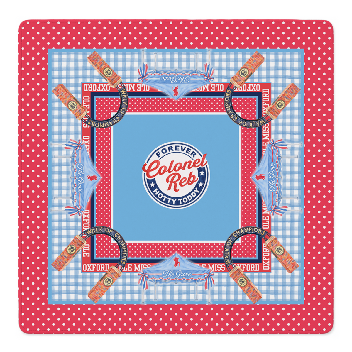 Hotty Toddy Hooray Mahjong Mat | Mahjong by SI