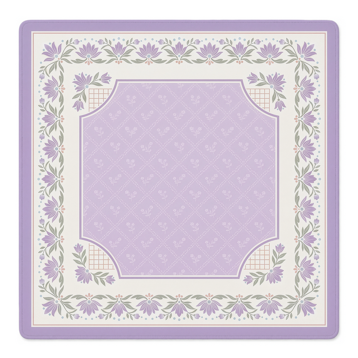 Lilac You Mean It Mahjong Mat | Mahjong by SI