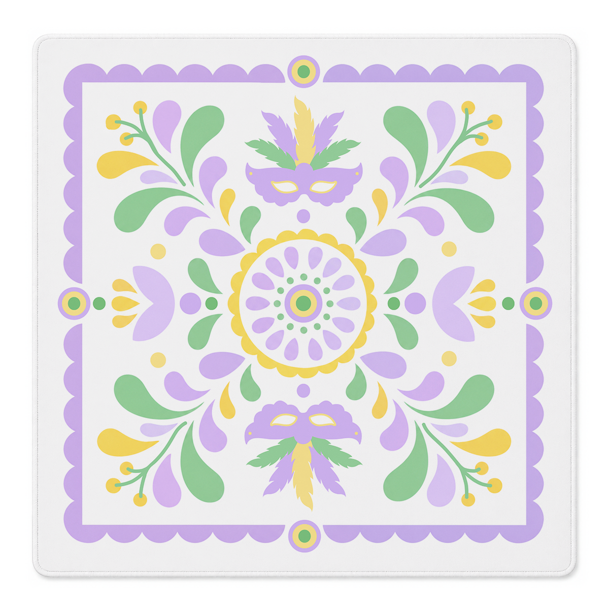 Bourbon Street Bloom Mahjong Mat | Mahjong by SI