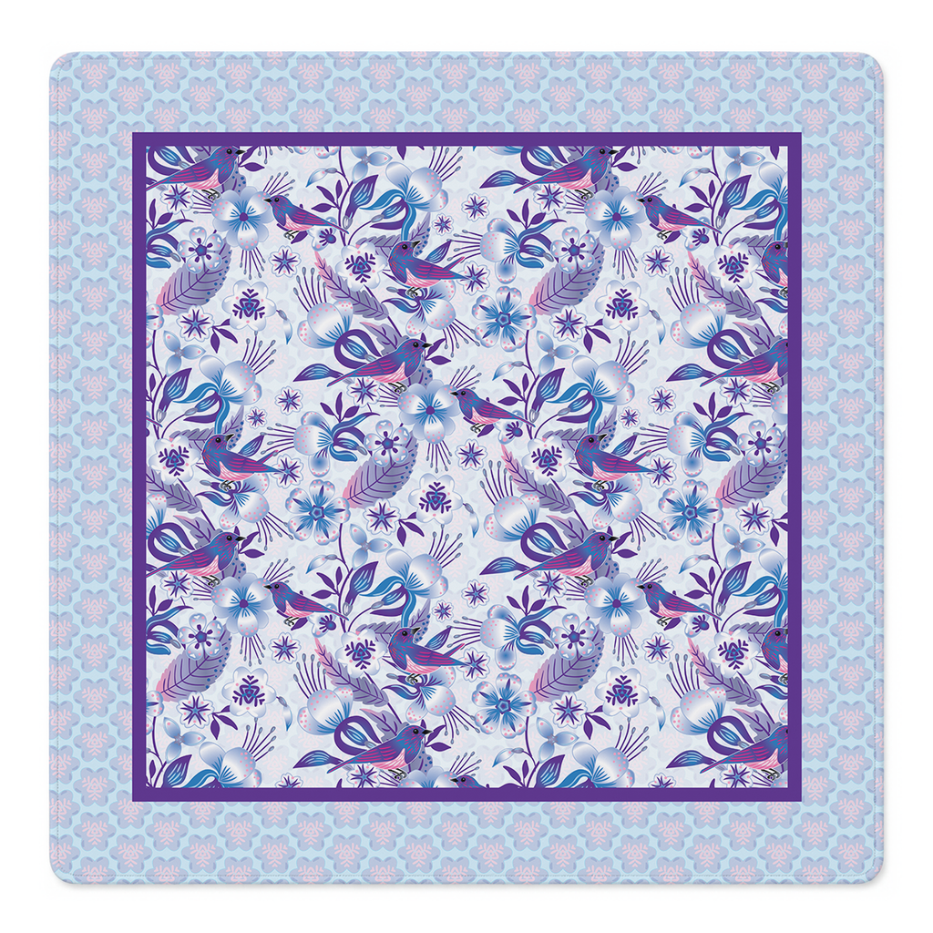 Canto Lila Mahjong Mat by Catalina Estrada | Mahjong by SI
