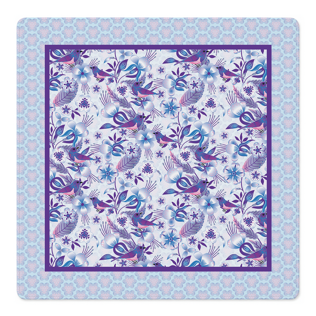 Canto Lila Mahjong Mat by Catalina Estrada | Mahjong by SI